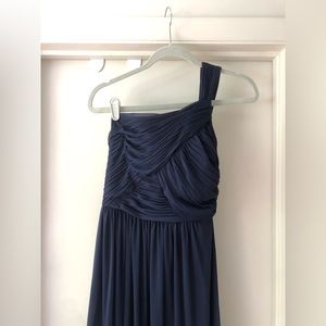 Navy blue Afred Sung Size 6 Maxi dress